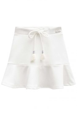 Falda Short Blanca