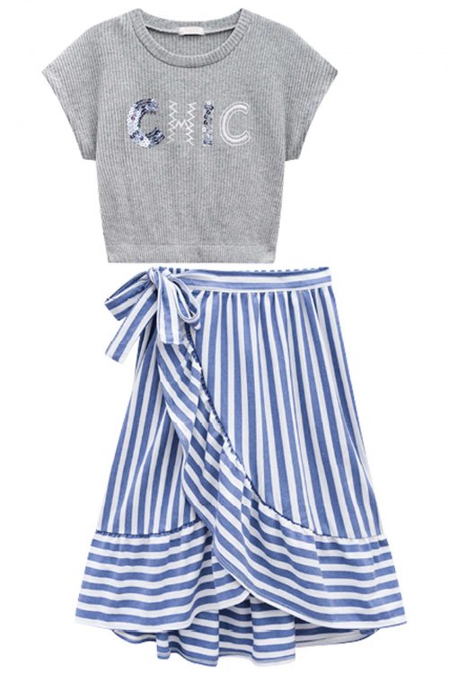 Conjunto Chic Líneas
