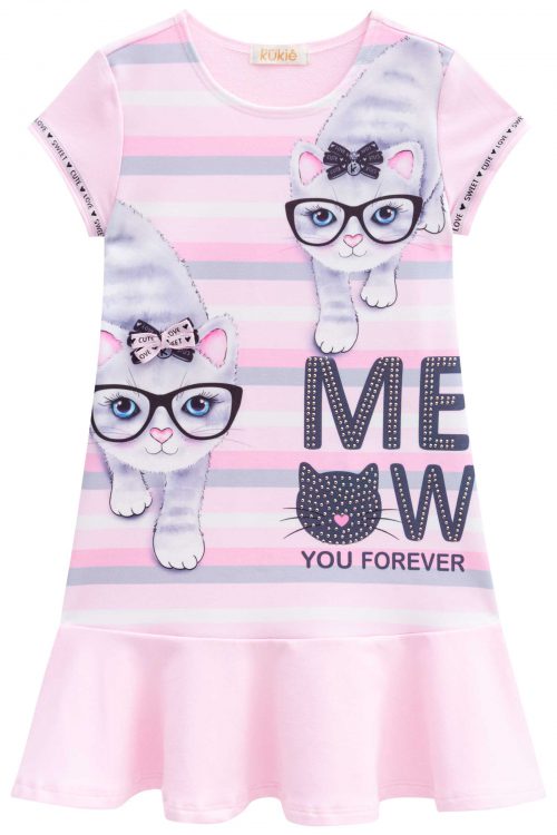 Vestido Rosado Meow