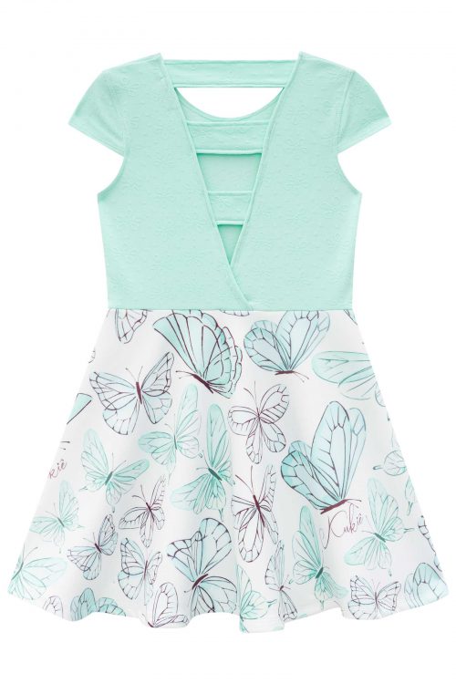 Vestido Mariposa Aqua - Imagen 2