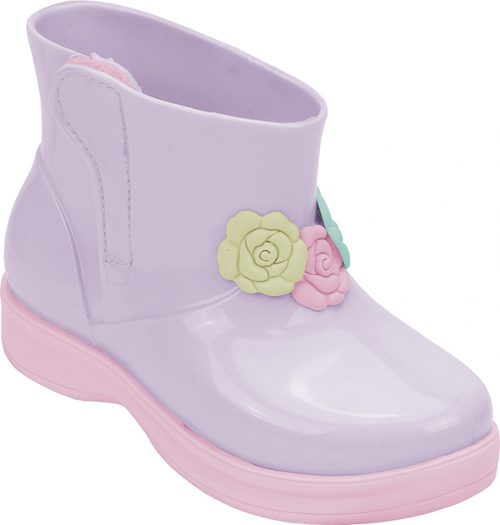 Bota baby rosas (lila)