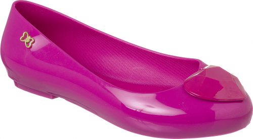 Flat corazon fucsia