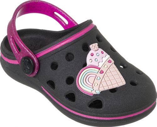 Clogs Negra Helado