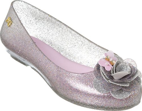 Teen Flat lazo plateado