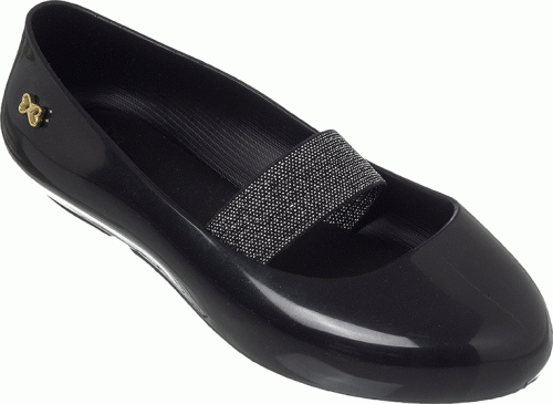 Flat elástico Negro