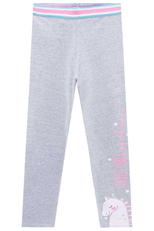 Pantalon Legging Unicornio (gris)