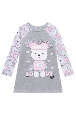 Pijama Camisola (gris)