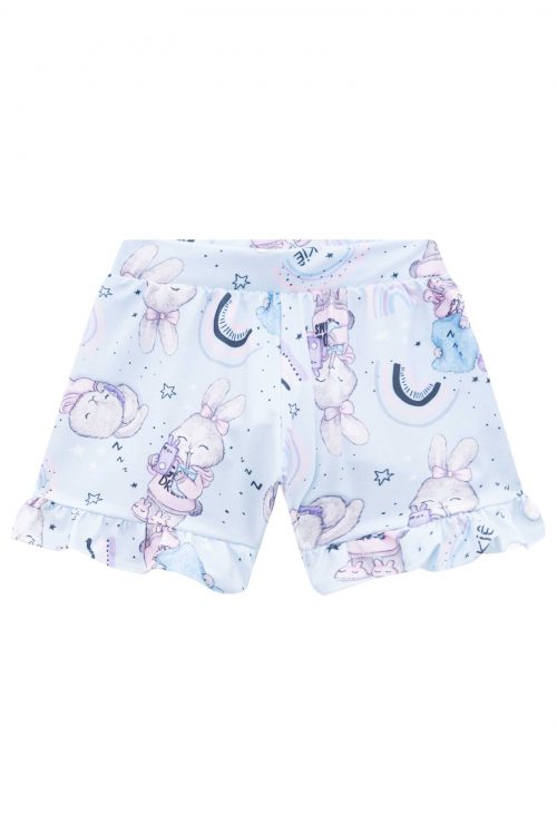 Pijama Short Bunny (blanca) - Imagen 2