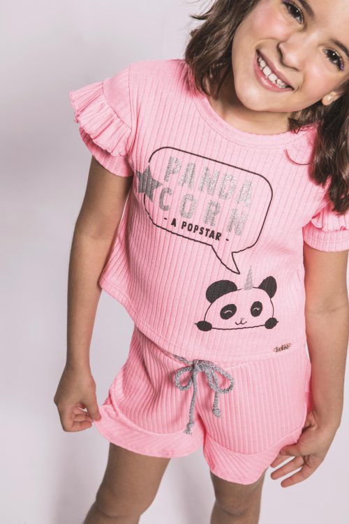 Conjunto Eve panda (rosa) - Imagen 3