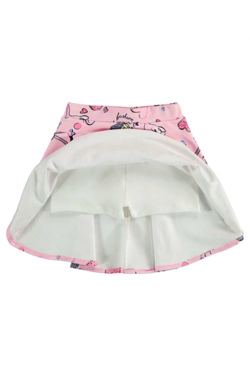 Conjunto Faby falda (blanco rosa) - Imagen 3