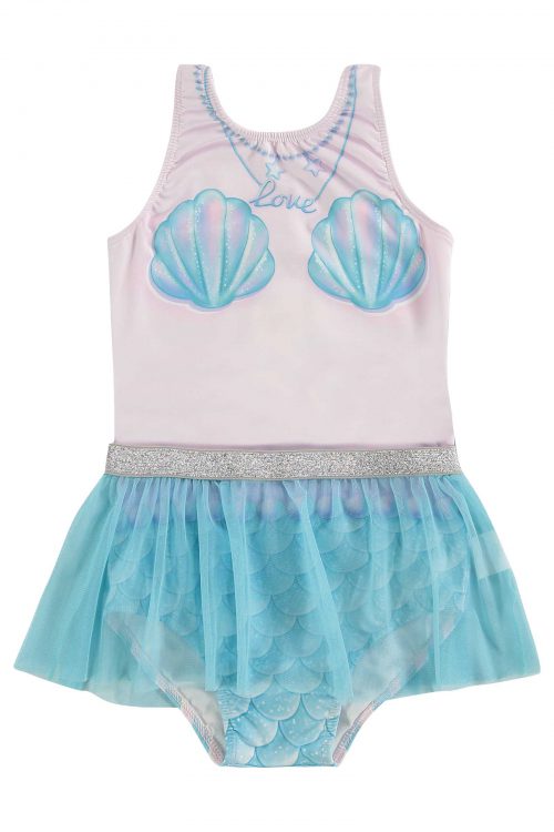 Traje de Baño Sirena con Tutu - Imagen 2