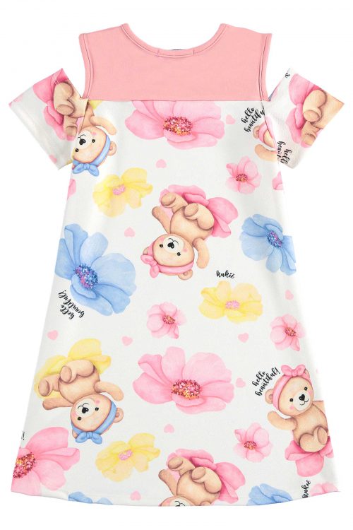 Vestido Ositos Coral - Imagen 2