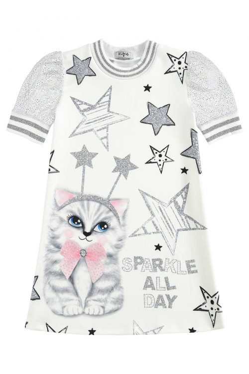 Vestido Shining Cat