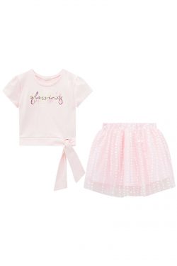 Conjunto Glowing rosa