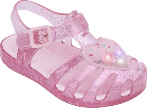Bella corazón rosa (prende luces al caminar)