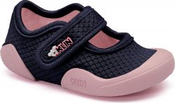 Zapatilla Klin Azul Marino/Rosa