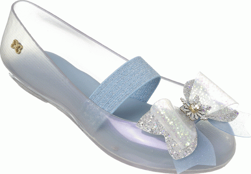 Flat transparente frozen (niñas grandes)