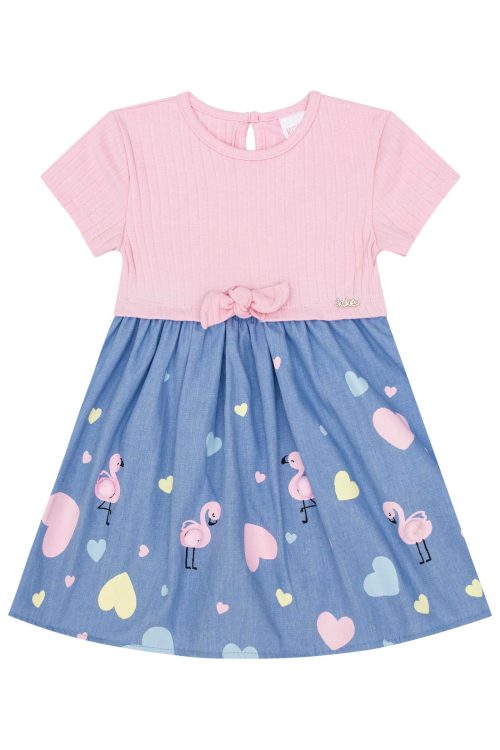 Vestido baby denim