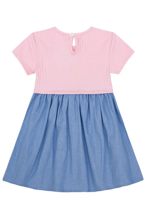 Vestido baby denim - Imagen 2