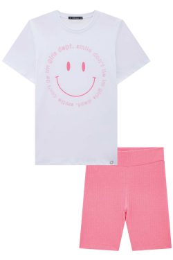 Conjunto smiley teen