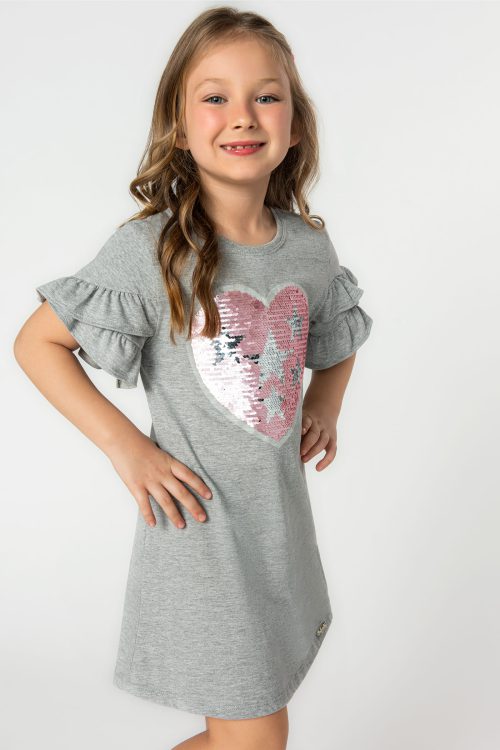 Vestido Infanti gris
