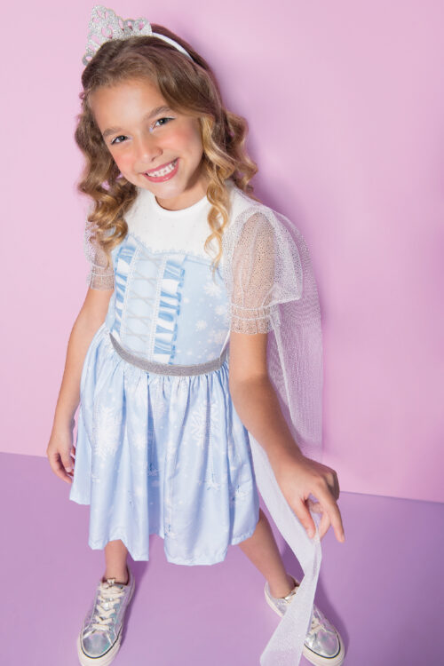 Vestido Fantasia azul - Imagen 4