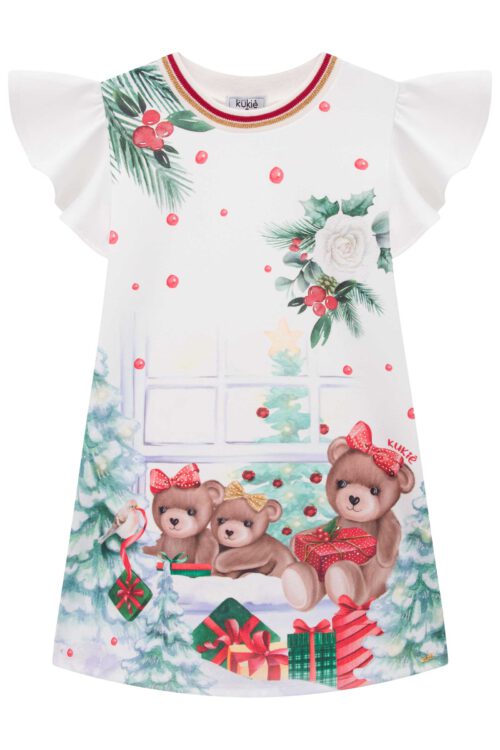 Vestido Watercolor Christmas