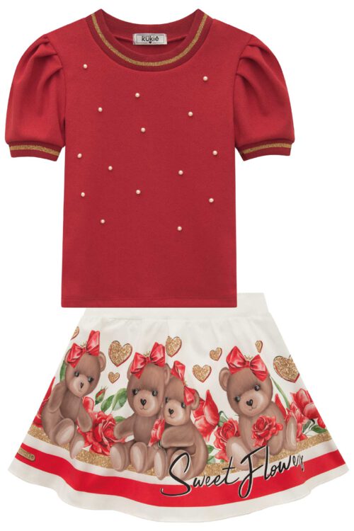 Conjunto Sara Rojo