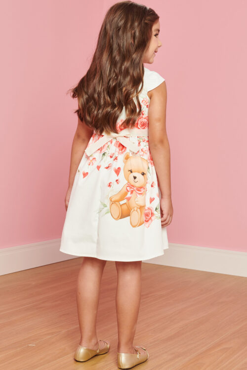 Vestido blanco Osito - Imagen 2