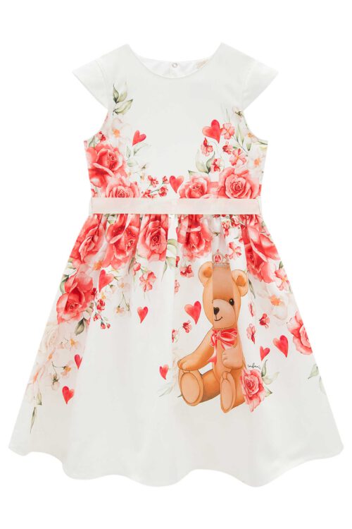 Vestido blanco Osito - Imagen 3