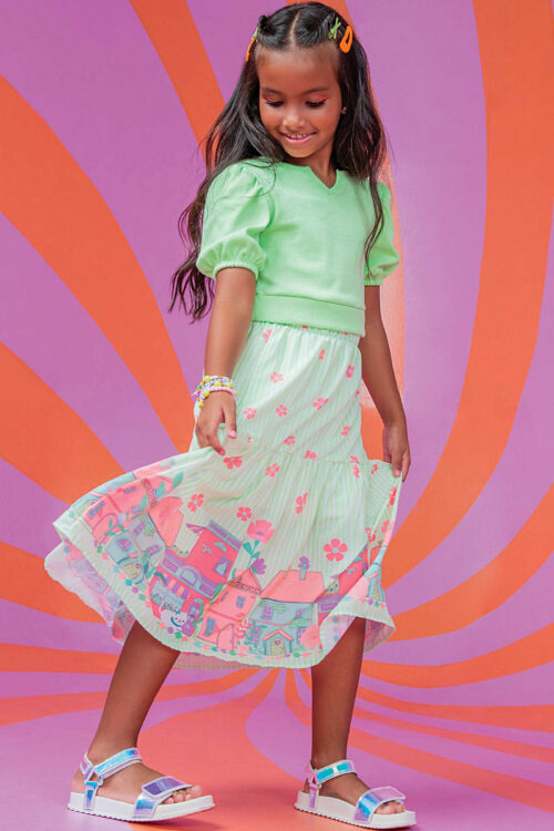 Conjunto zona verde neon