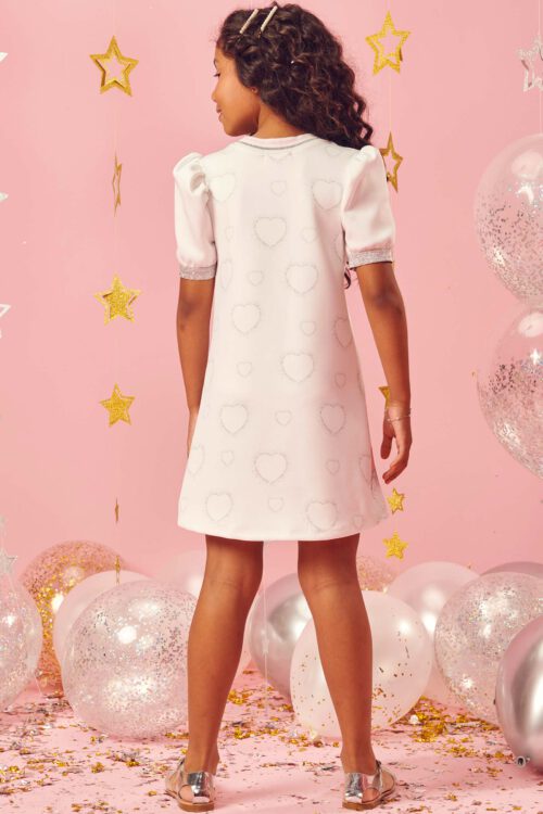 Vestido  gatico blanco  new - Imagen 2