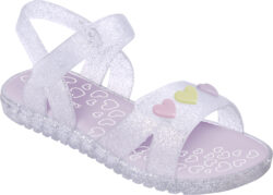 Sandalia  dreams corazon plata