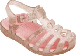 Sandalia Salmon  Glitter