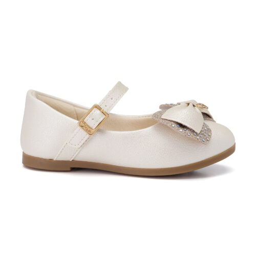 Zapatos off white perlado pretty - Imagen 2