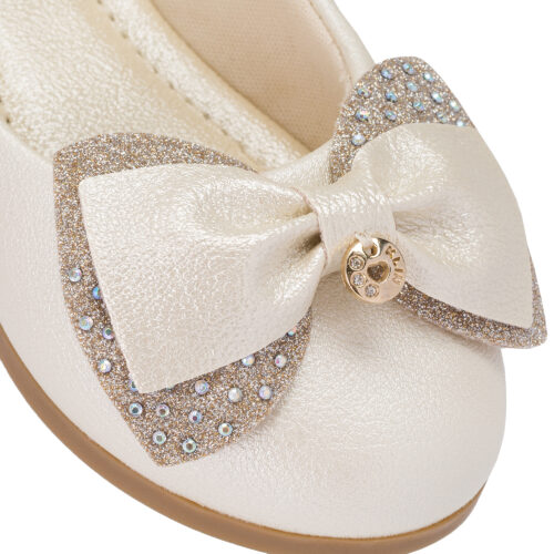 Zapatos off white perlado pretty - Imagen 3