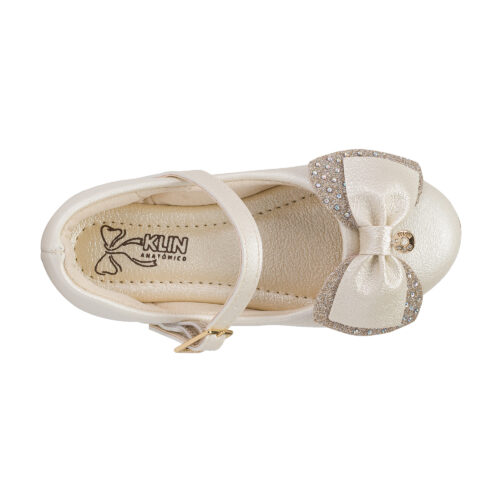 Zapatos off white perlado pretty - Imagen 4