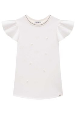 Vestido lazitos blanco