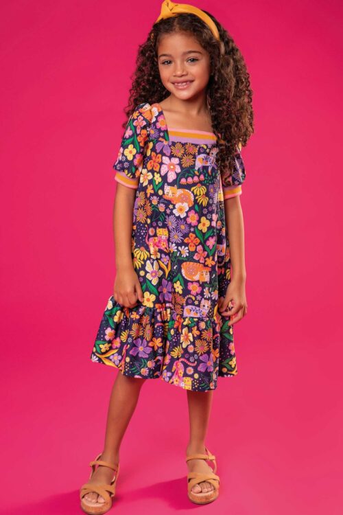 Vestido Teen lila
