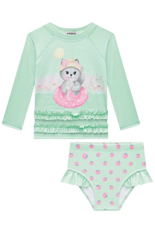Traje de baño baby mint - Imagen 2