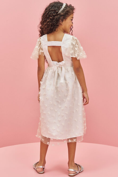 Vestido blanco ocasión - Imagen 2