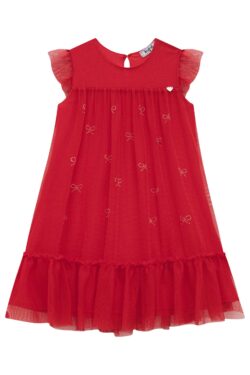 Vestido rojo lazito