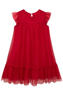 Alternative view of Vestido rojo lazito