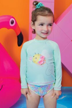 Alternative view of Traje de baño bee girl