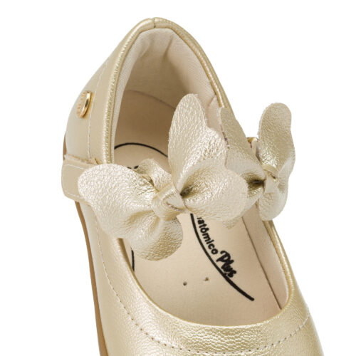 Zapato Dorado lazo en el medio - Imagen 3