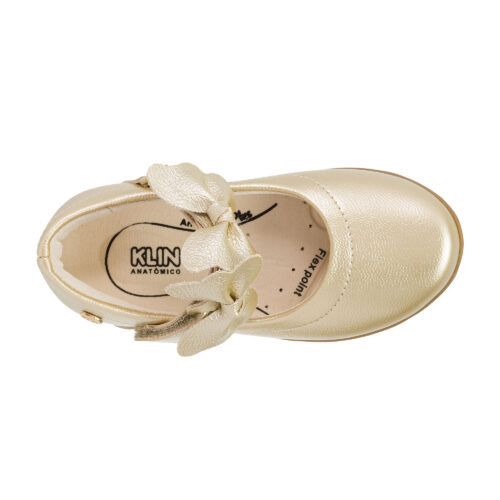 Zapato Dorado lazo en el medio - Imagen 4