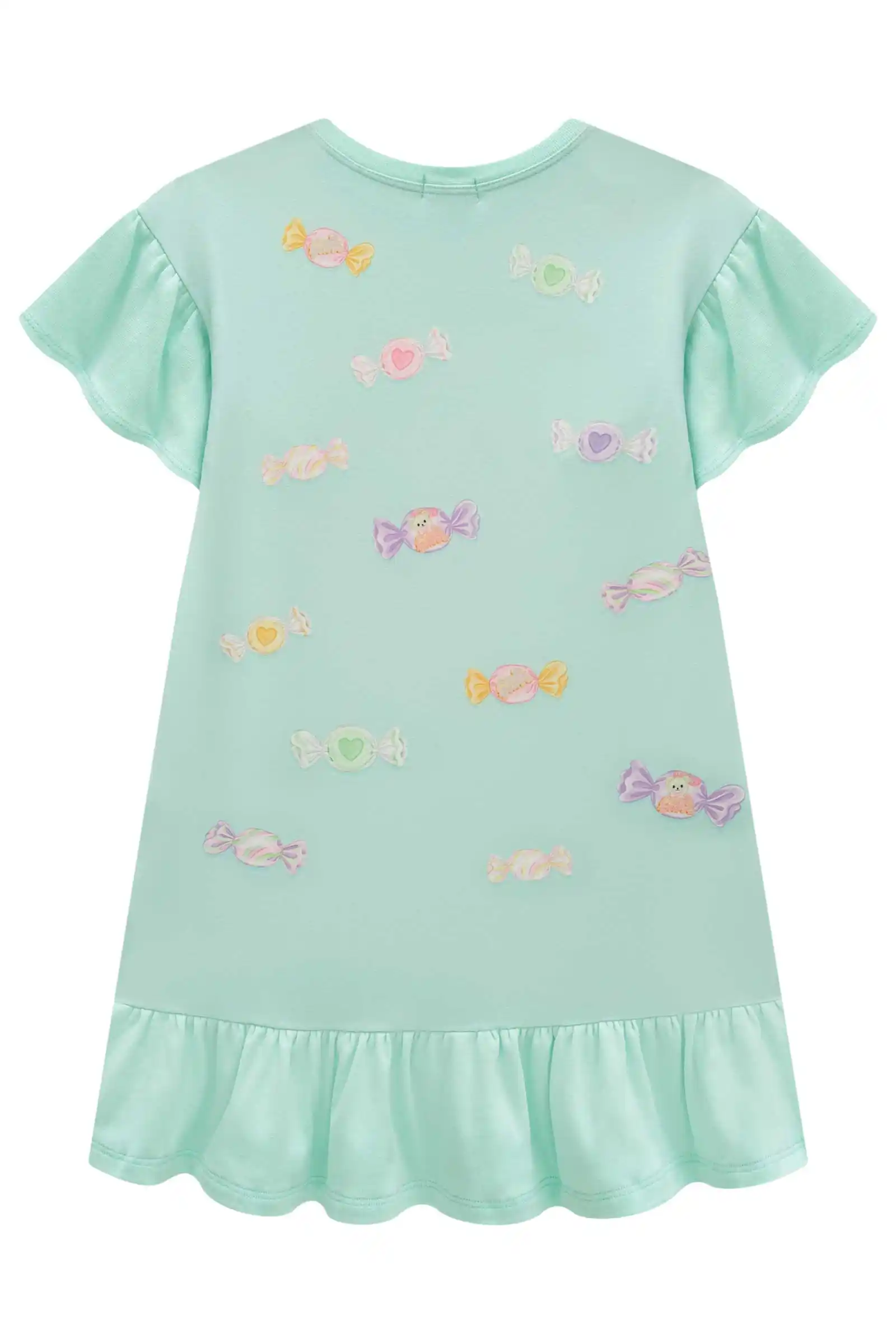 Vestido teddy aqua - Imagen 4