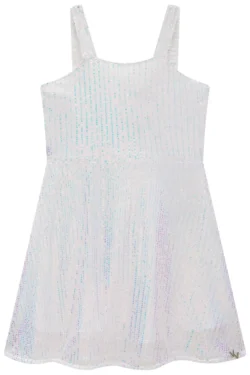 Alternative view of Vestido de lentejuelas  blanco