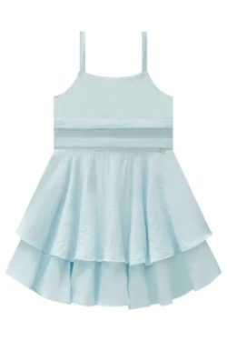 Alternative view of Vestido azul cielo