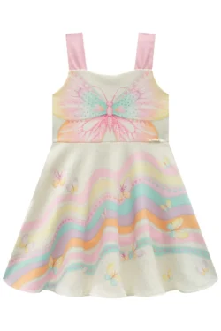 Vestido  mariposa cute